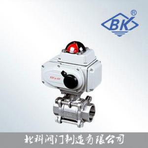 Q911F電動(dòng)三片式絲扣球閥
